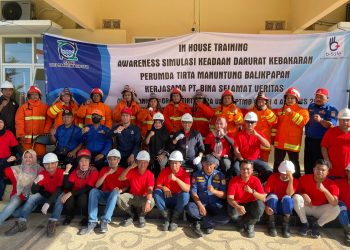 PDAM Selalu Evaluasi dan Audit SMK3. Plt Dirut:  In House Training Wajib Wujud Komitmen Perusahaan