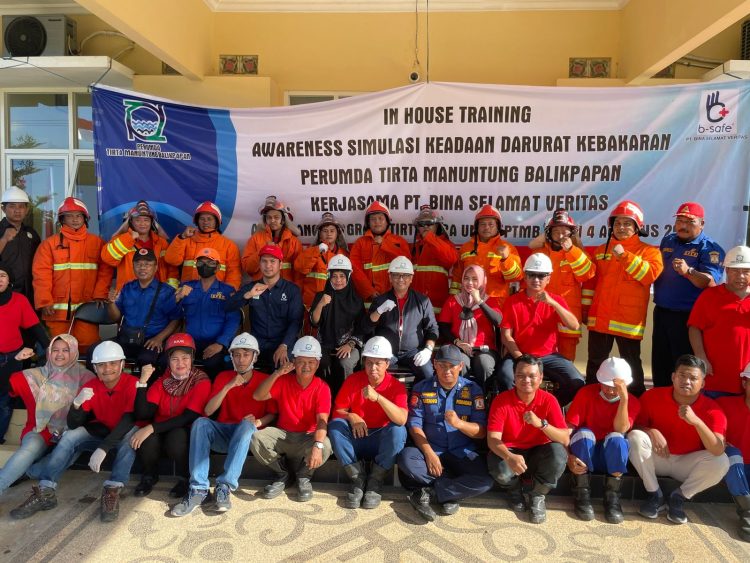 PDAM Selalu Evaluasi dan Audit SMK3. Plt Dirut:  In House Training Wajib Wujud Komitmen Perusahaan
