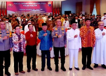 Kapolda Kaltim Bertahan 3 Jam Ikut FGD Lintas Agama. Apresiasi Tokoh Lintas Agama, Minta IKN Harus Didukung Keamanannya