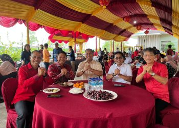 Charles: Imlek, Doa untuk Warga Sejahtera dan Dapat Rezeki IKN. Walikota dan Anggota Forkopimda Ikut Imlekan