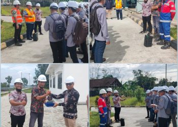 Puluhan Mahasiswa STT Migas Studi ke PDAM. Suryo: Kami Terbuka, Ini Training Pengolahan Air