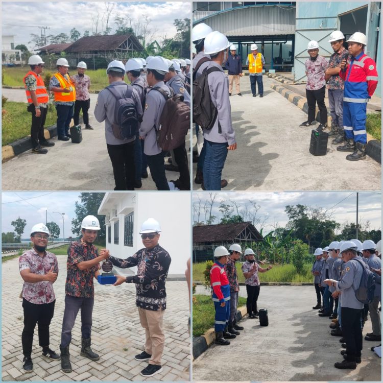 Puluhan Mahasiswa STT Migas Studi ke PDAM. Suryo: Kami Terbuka, Ini Training Pengolahan Air