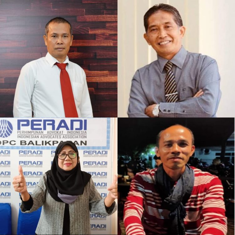 Empat Kandidat Ketua Peradi Otto Balikpapan Mendaftar. Muscab Digelar Agustus, Piatur All Out, Agung Sakti Menguat