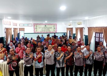 Dirbinmas: Ayo Kita Jaga Kamtibmas Lewat ‘5 Rumah’. Jumat Curhat di SMK Pangeran Antasari, Polda Kaltim Dapat Apresiasi