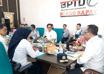 Di BPTD Kaltim, Menhub Tanya Jalur Antarmoda Menuju IKN. Simpul Transportasi Ada Halte 3 Hirarki dan Transfer Point
