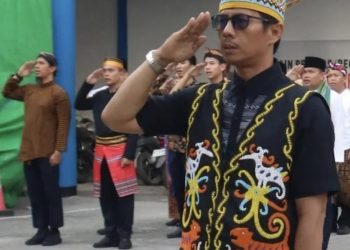 BPTD Kaltim Peringati HUT RI Bernuansa Nasionalis. Kabalai Pakaian Adat Kalimantan, Diisi Juga Bhakti Sosial dan Ragam Lomba