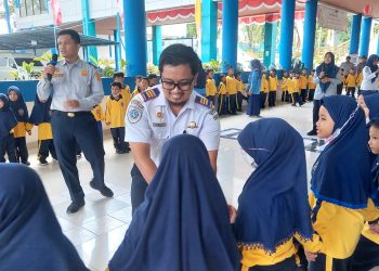 BPTD Kaltim Desain Karakter Anak Lewat SaLUD. Maskot Zeta Dimintai Nasi Kuning, Senam dan Kenal Rambu Diajarkan