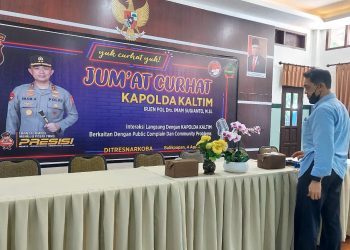 Jumat Curhat, Digelar di SMK Pangeran Antasari. Fajar: Polisi Dengar Keluhan dan Ingin Dikritik
