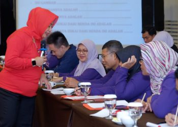 Pegawai Bapas Balikpapan Dilatih Superteam dan Self Healing. Husni: Saat Kerja, Kelola Mental dengan Baik