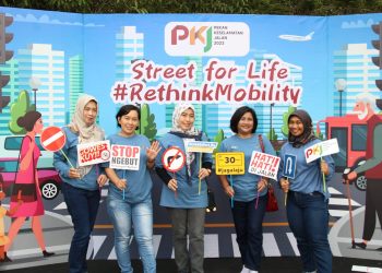 PKJ 2023, Anak-anak Dilatih Q&A Rambu Lalin dan ‘Street for Life’. Di Tenggarong Sukses, Sampai Jumpa di Samarinda