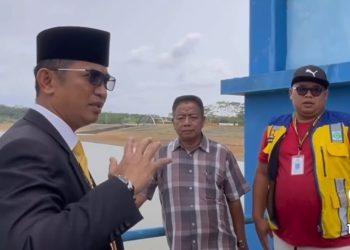 Debit Waduk Manggar dan Teritip Terus Turun. Walikota: Kemarau, Hemat Air dan Semoga Turun Hujan