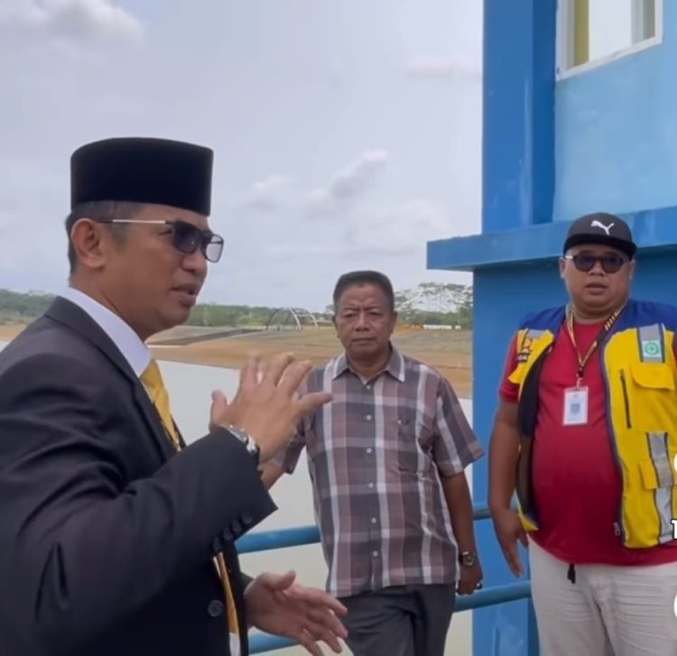 Debit Waduk Manggar dan Teritip Terus Turun. Walikota: Kemarau, Hemat Air dan Semoga Turun Hujan