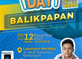 Sosialisasi Kendaraan Listrik Full Hiburan di Merdeka 3. Ada Konvoi, Sosmed Challenge Gratis dan Penampilan Mahen