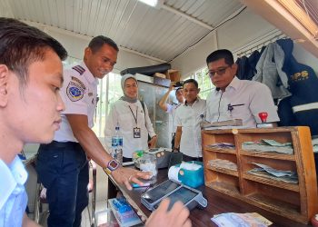 BPTD Riau Belajar SOP Pelabuhan Kariangau. Januar: Kita Adopsi Ilmu dan Cashless dari BPTD Kaltim
