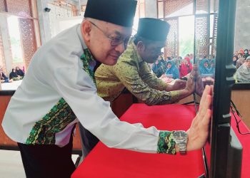 Ditandai Touchscreen, LDII Ontime Disosialisasi. Herry: Dimulai dari Masjid dan Kegiatan Lainnya