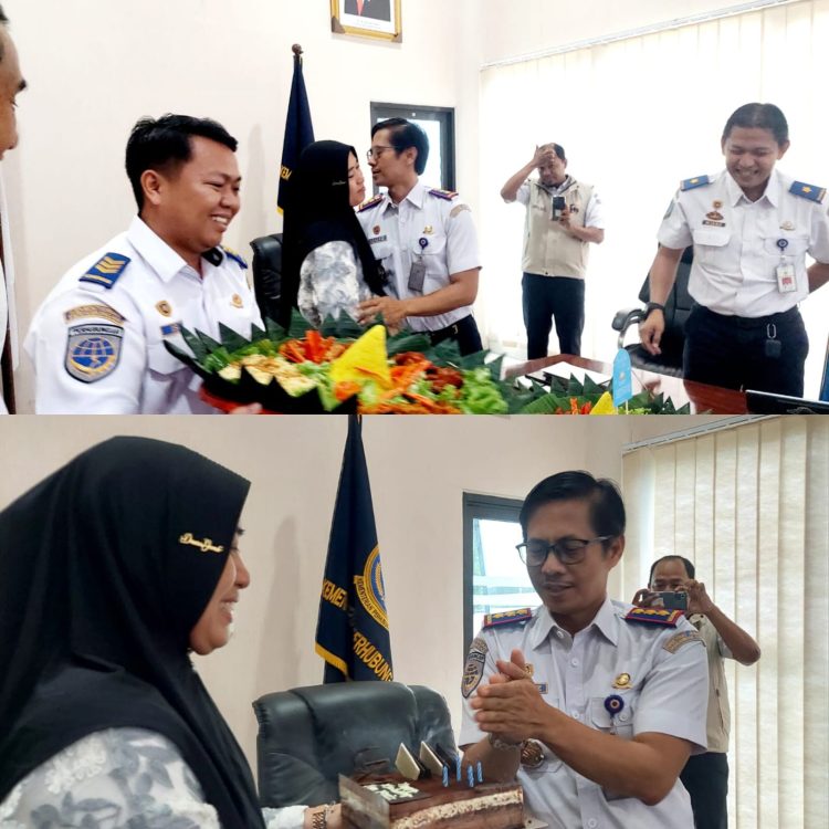 Istri Doakan Muiz Thohir Jadi Imam yang Baik dan Amanah. Momen Ultah, Pegawai BPTD Beri Ragam Apresiasi