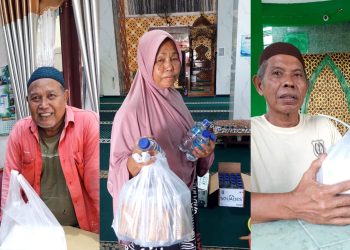 Wk Ketua Baznas Kaltim Bagi-bagi Ratusan Takjil. Badrus: Bayar Zakat Lebih Awal Juga Afdhol dan Membantu Amil