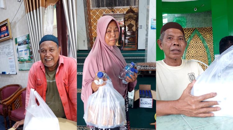 Wk Ketua Baznas Kaltim Bagi-bagi Ratusan Takjil. Badrus: Bayar Zakat Lebih Awal Juga Afdhol dan Membantu Amil