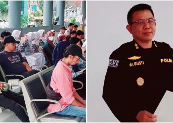 dr Gusti: Jangan Takut Menolong Korban Kecelakaan. Biddokkes Polda Kaltim Beri Pelatihan BHD ke Masyarakat