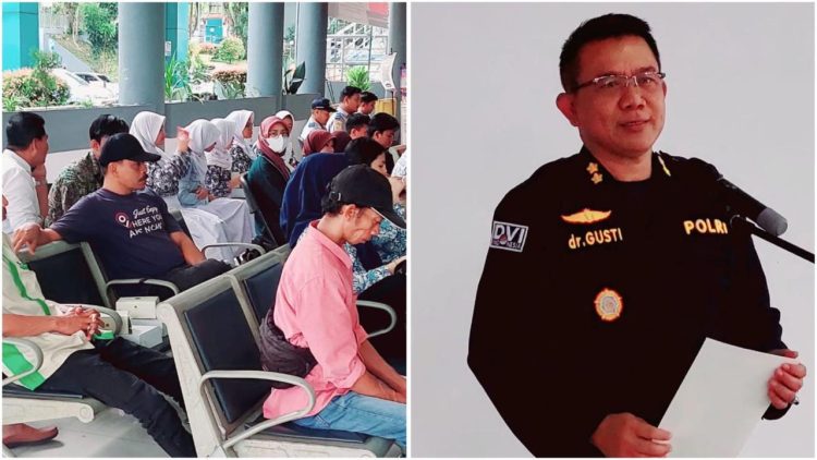 dr Gusti: Jangan Takut Menolong Korban Kecelakaan. Biddokkes Polda Kaltim Beri Pelatihan BHD ke Masyarakat