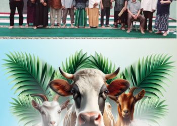 Shohibul Qurban Diminta Saksikan Penyembelihan. Panitia Masjid Asyifa Potong 8 Ekor Sapi