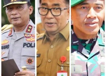 Ribuan Peserta ‘Tiga Pilar’ Kamtibmas Wajib Jaga Pilkada 2024 Aman. Digelar di GOR Unmul Samarinda 11 Juli