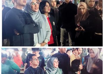 Walikota: Doakan Indonesia Menang, Eh Menang 1-0. Bersama Istri Sempat Nobar Jongkok dan Bagi-Bagi Makanan