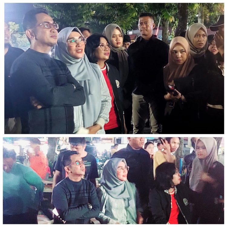 Walikota: Doakan Indonesia Menang, Eh Menang 1-0. Bersama Istri Sempat Nobar Jongkok dan Bagi-Bagi Makanan
