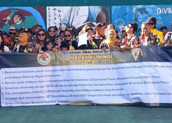Gepak Kuning Kaltim Dukung Pilkada Damai dan Aman. Suriansyah: Pembangunan IKN Tak Boleh Dihalangi