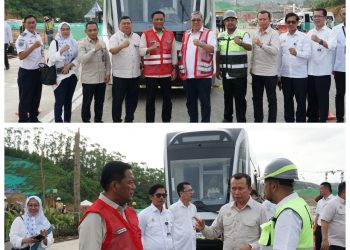 Kereta Tanpa Rel  di IKN, Ujicoba Dinamis 10 Agustus. Dirjen Hubdat: Transportasi Antarmoda Harus Didukung