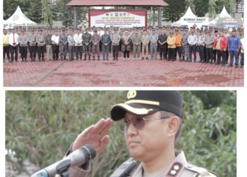 Kapolres: Masyarakat Juga Berperan Amankan Pilkada. Polres Kutim Gelar Pasukan OMP 2024