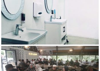 Cafe Kopi Johny: Toilet Bersih dan Tempat Rehat Pejabat