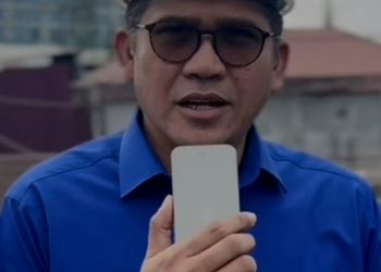 Tim PDAM Lembur, Pipa Bocor Tuntas. Hujan Deras, Akibatkan Pipa Usang Bergeser