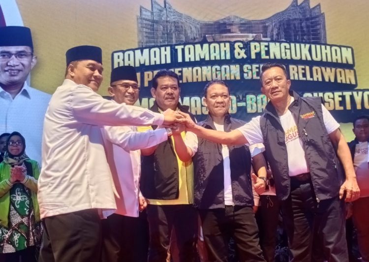 Abdulloh Ditetapkan Jadi Koordinator Tim Koalisi. KSB Kompak, Ribuan Emak-emak Siap Bergerak