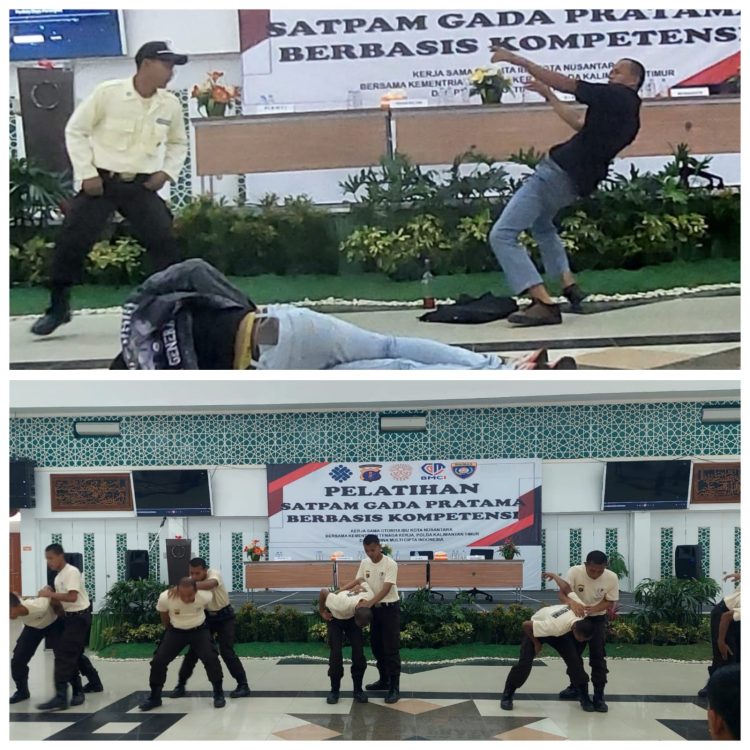 Satpam BMCI Lumpuhkan ‘Preman Pemabuk’. Saat Diksar 160 Satpam Gada Pratama