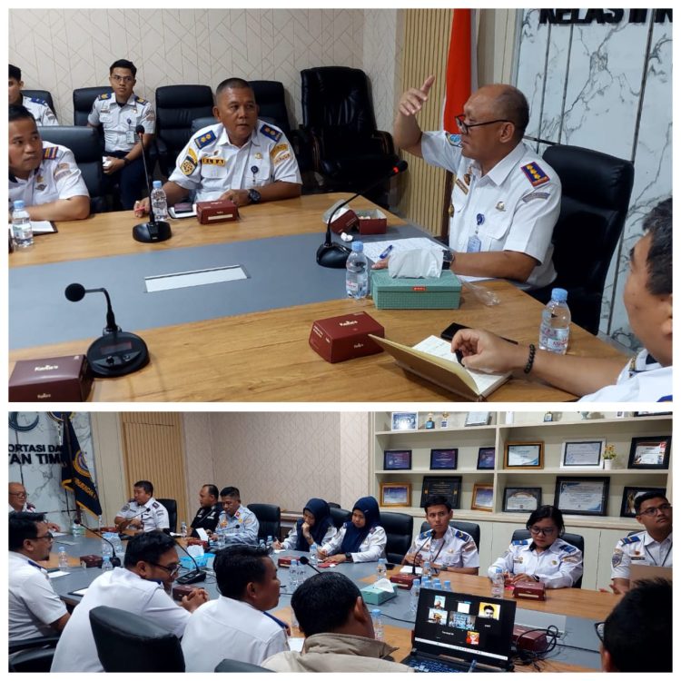 BPTD Kaltim Monev Kinerja Seluruh Satker. Renhard: Ukurannya SAKIP, Daya Serap Anggaran 80 Persen Diapresiasi