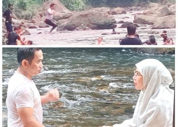 Usai Ziarah, Walikota Rahmad Lebih Bergairah. Melompat ke Kali Mamuju, Wujud Balikpapan Maju