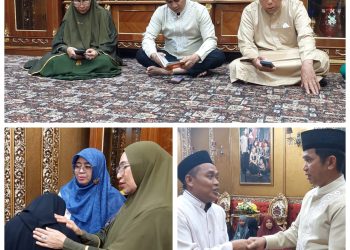 Rahmad-Istri Doa dan Santuni Anak Yatim di Malam Coblosan. Ahmad: Kita ‘Ketuk Langit’ Berikhtiar