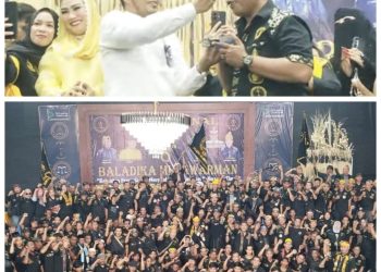Gelar Aruh Ganal, Baladika Siap Menangkan Rudi-Seno. Rudi: Jaga Kaltim Aman, Baladika Harus Inklusif