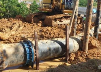 Pekerjaan Revitalisasi Pipa PDAM Capai 90 Persen. Yudhi: Sudah 40 tahun Belum Diganti