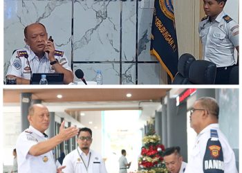 Renhard Lapor Posko Pusat, Kondisi Belum Ada Lonjakan. Minta Petugas Layani Penumpang yang Santun