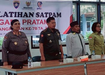 BMCI Mencetak Satpam Punya Komptensi dan Kerja. Terry: Sertifikat BNSP Jadi Ukuran Profesional