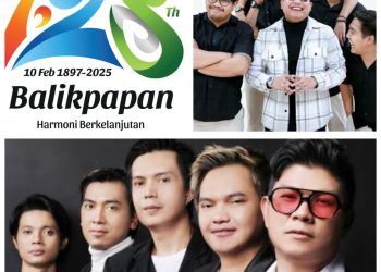 Kangen Band-Guyon Waton Goyang Dome 15 Februari. Dio: Ayo Pasang Umbul-umbul HUT ke-128 Balikpapan