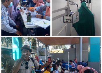 Cegah TBC, Warga Periksa Lewat Rontgen. Klinik Tirta Dukung Pemeriksaan Kesehatan