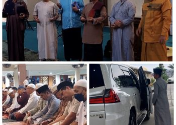 Nyetir Sendiri, Walikota Jamaah Subuh di Islamic. Sarbini: Jadikan Syaban Training Centre Ramadan