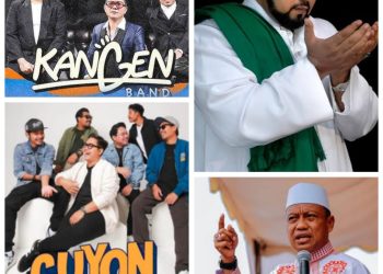 15 Februari, Hiburan Rakyat Kangen Band dan Guyon Waton. dr Dio: Jaga Keamanan, Tablig Akbar 22 Februari