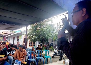 Yusuf Mustafa Sosper Perda Pajak Provinsi. Diikuti Ratusan Warga, Jelaskan Pajak untuk Pembangunan