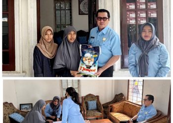 Dirut PTMB Bagi Sedekah di 6 Panti Asuhan. Ramli: Doakan, CSR Kita Terus Meningkat
