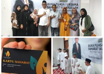 WB Duduk tapi Tak Lupa untuk ‘Berdiri’. Sahabat WB Bukber, Dibuatkan Kartu SRN