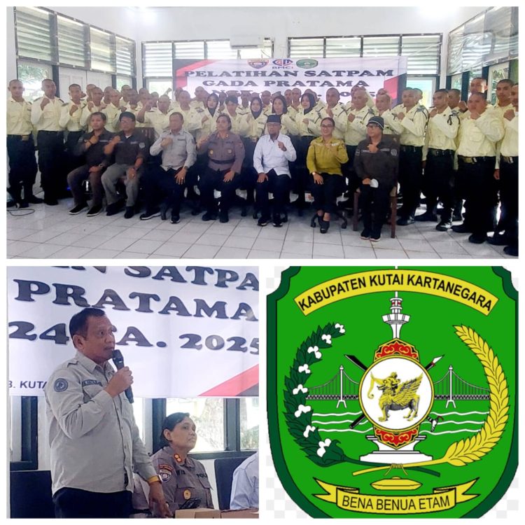 Satpam Kukar Dapat Pelatihan Gada Pratama. M Hatta: Jangan Main-main, Berlatih Serius untuk Skill